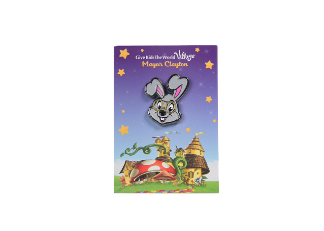 Mayor Clayton Enamel Pin