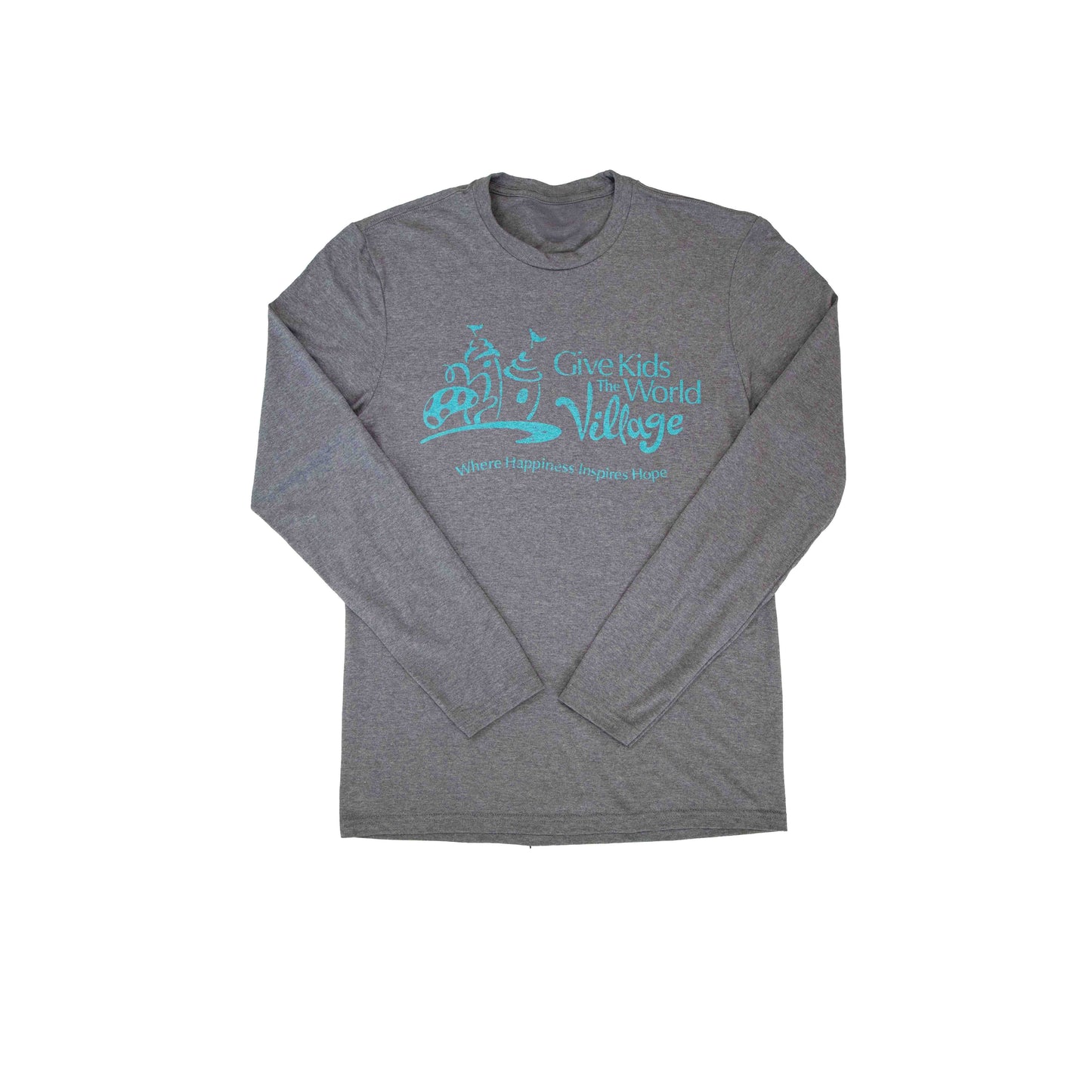 Adult Tri-blend Village Logo Long-sleeve T-shirt