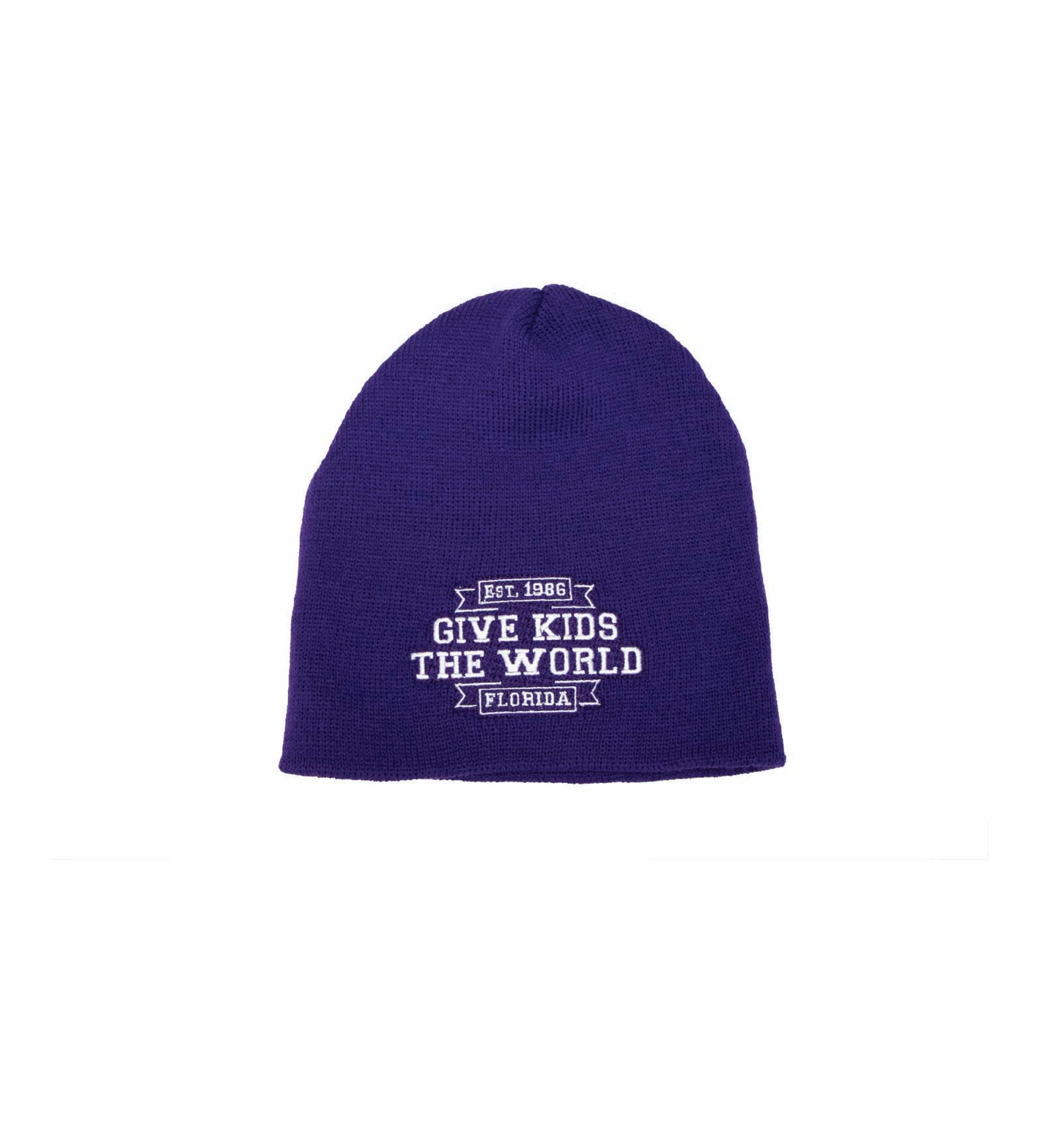 Acrylic knit beanie