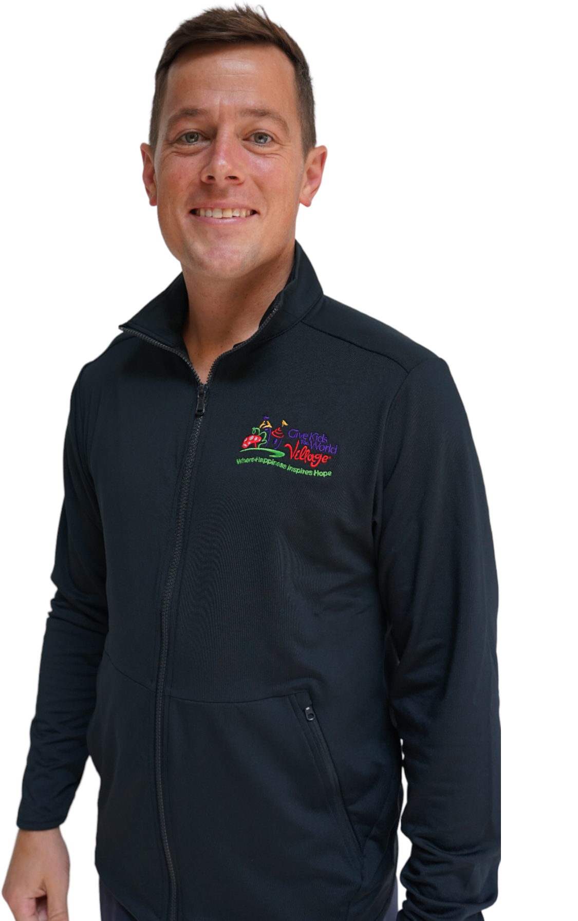 Adult Full Zip Stretch Fleece