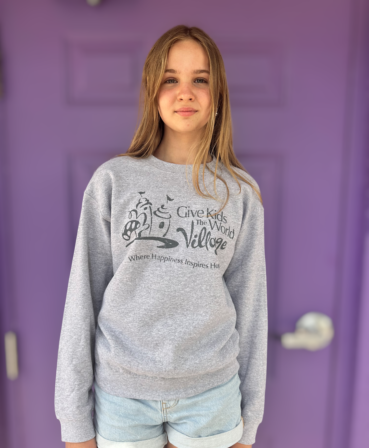 Adult Village Logo Crewneck Sweatshirt