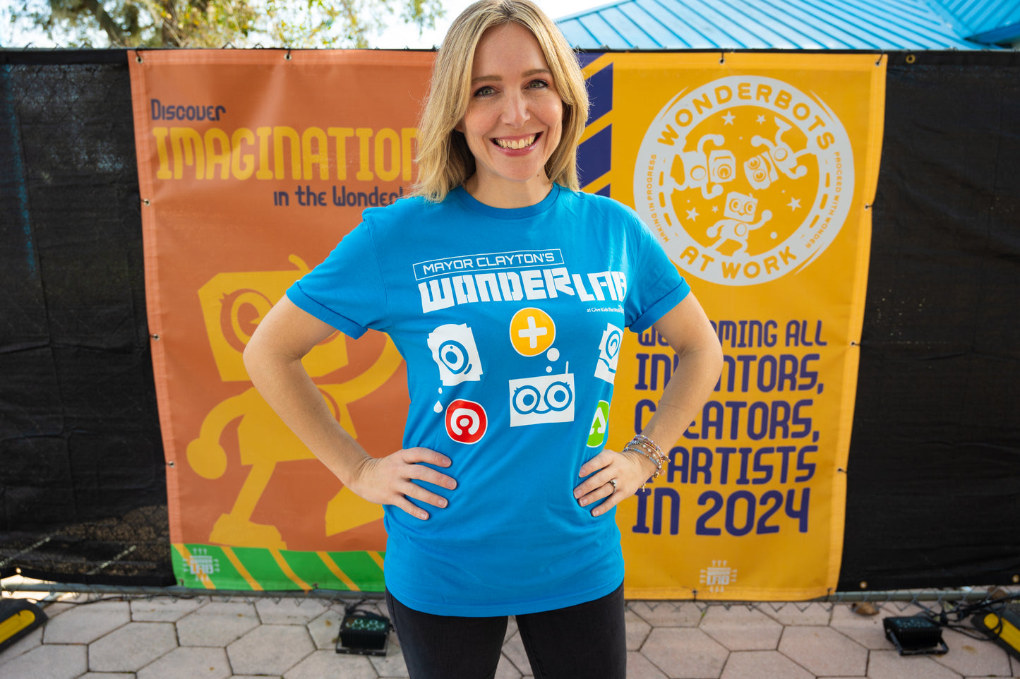 Adult Mayor Clayton's WonderLab T Shirt