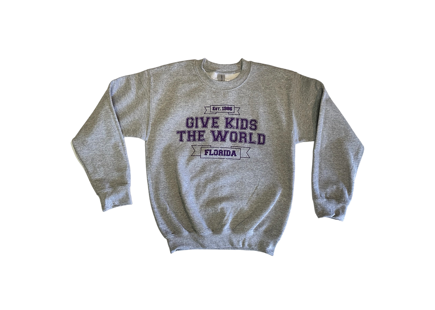 Youth Collegiate Logo Crewneck Sweatshirt