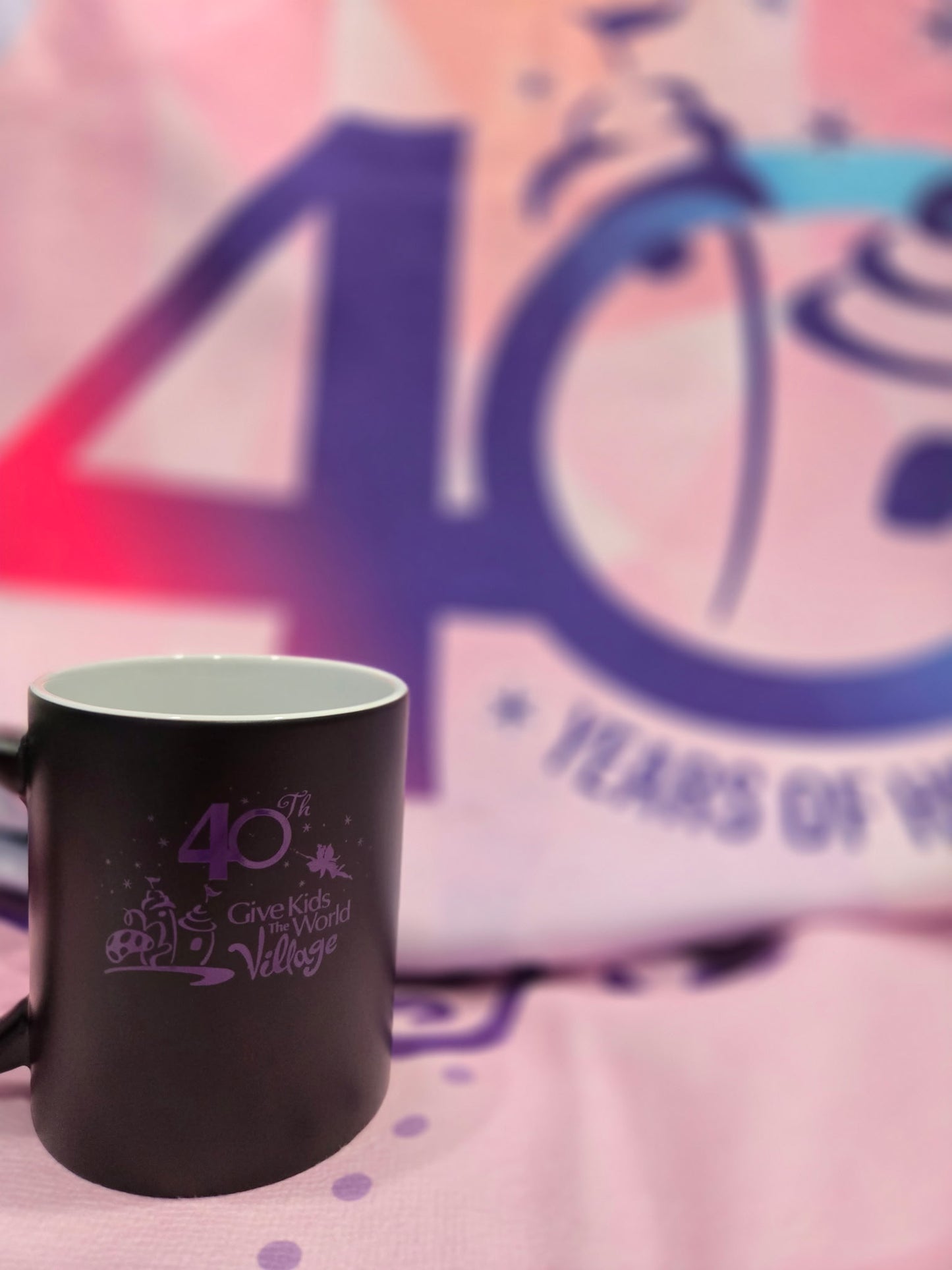 40th Anniversary Color-Changing Mug