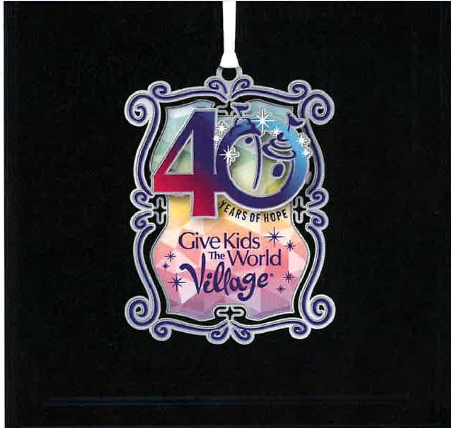 40th Anniversary Ornament