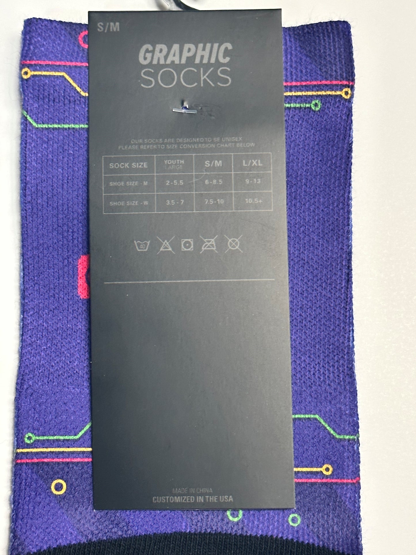 Mayor Clayton's WonderLab Robot Socks