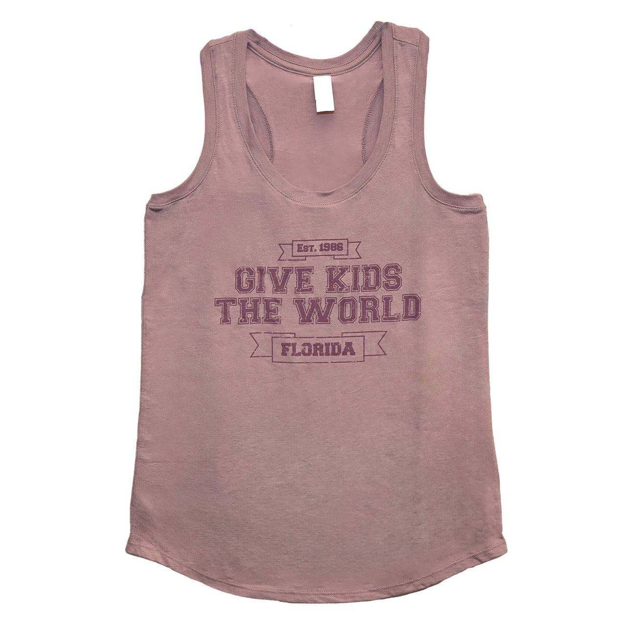 Ladies Tri-blend Racer Back Tank Top