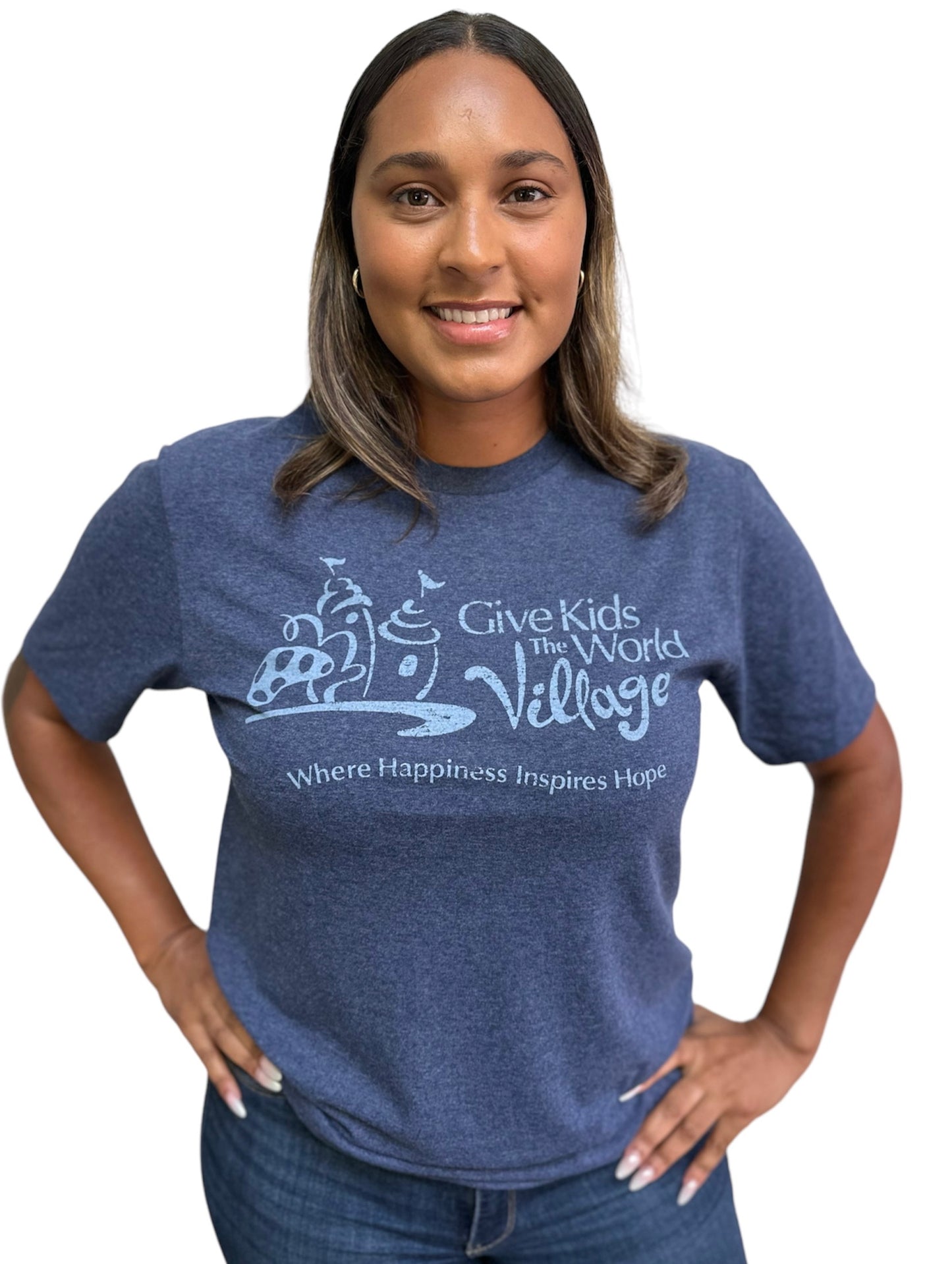 Adult Tri-blend Village Logo T-Shirt