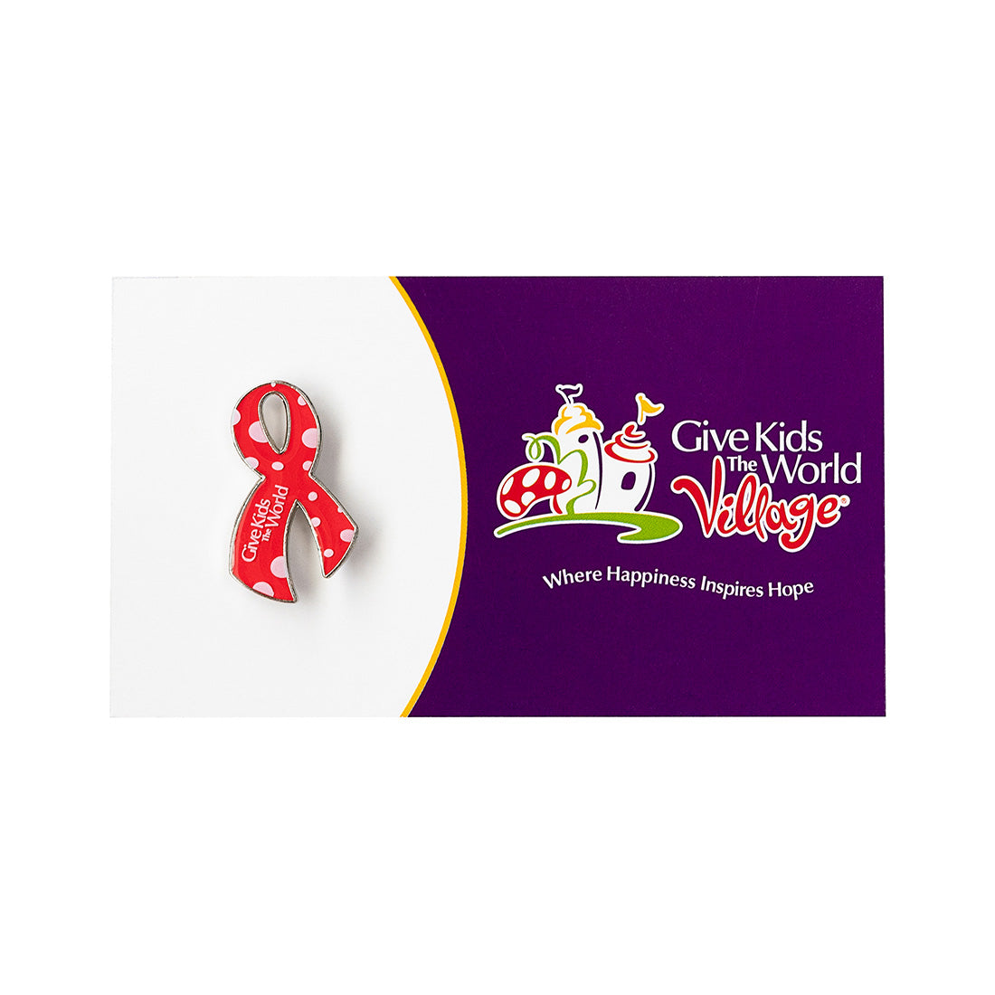 Village Ribbon Lapel Pin