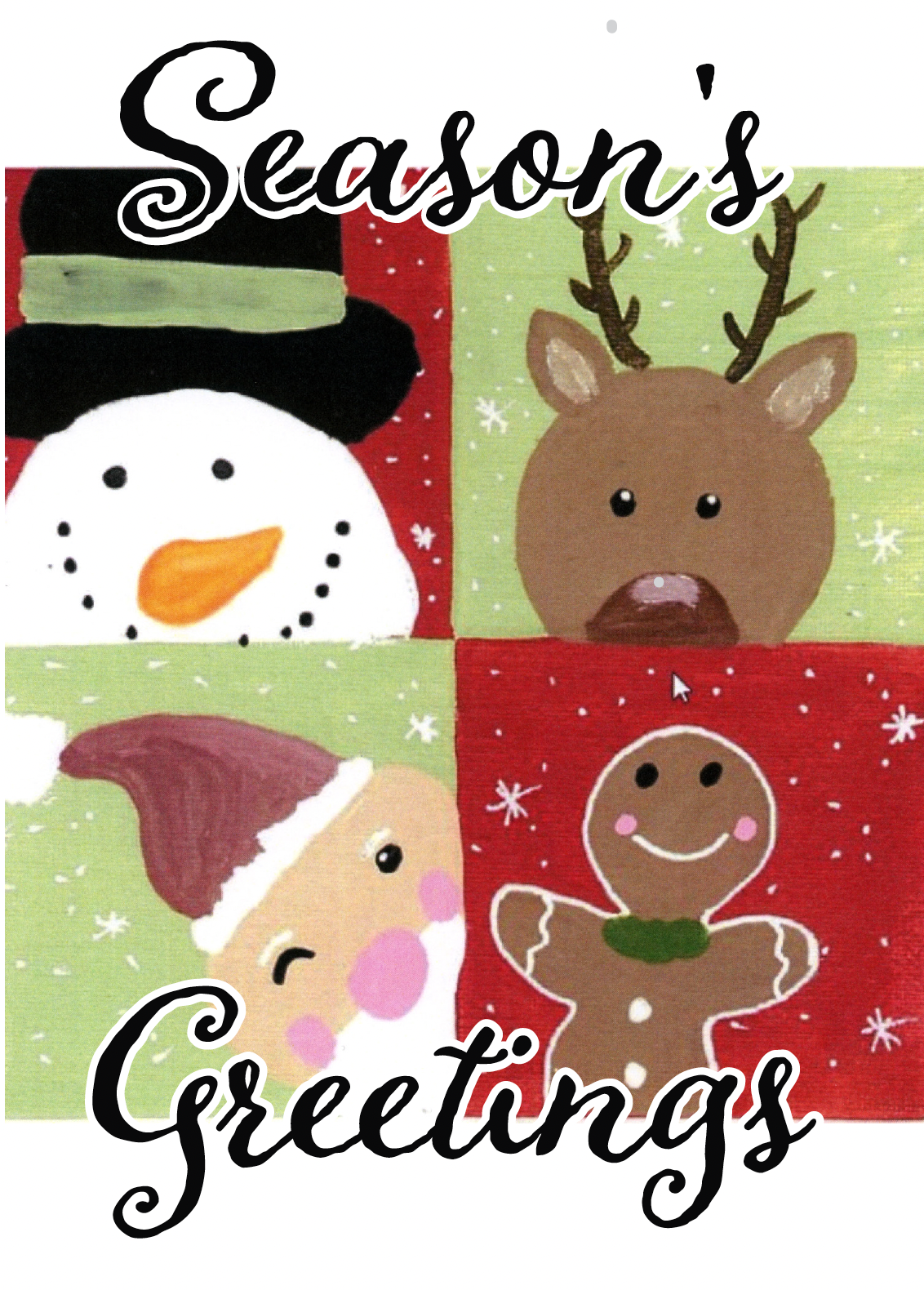 2023 Holiday Quartet Card - Season's Greetings