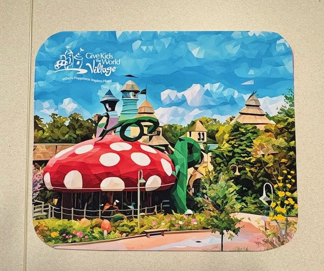 Mousepad With Carousel Art