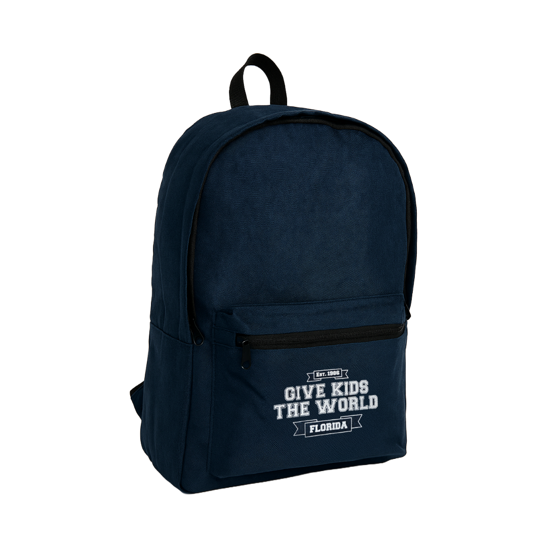 Heathered Polyester Backpack