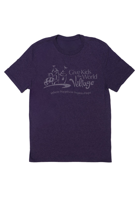 Adult Tri-blend Village Logo T-Shirt