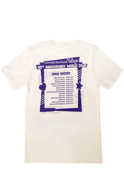 Youth - Throwback Venue Shirts (40th Anniversary)