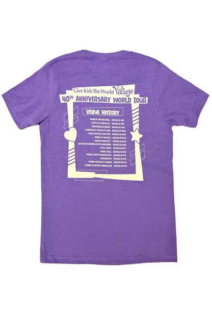 Youth - Throwback Venue Shirts (40th Anniversary)