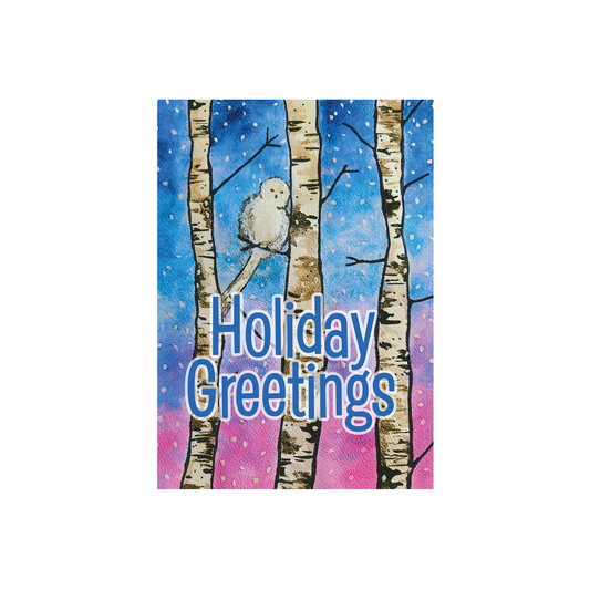 2025 Snow Owl Holiday Cards