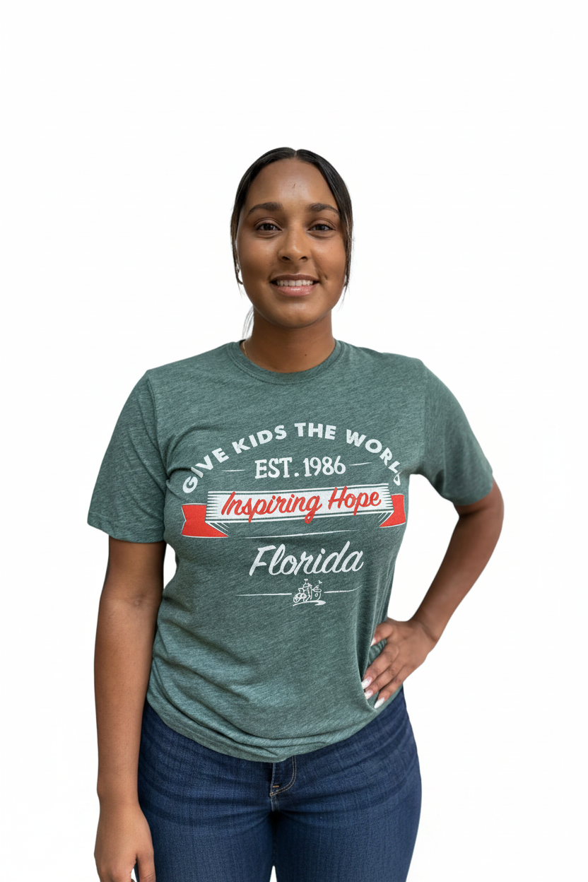 Full photo with headroom - Pine Inspiring Hope T-Shirt