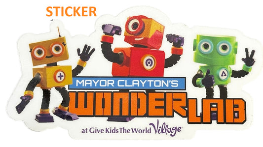 Mayor Clayton's WonderLab Sticker