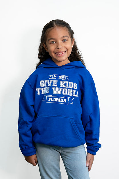 Youth Collegiate Logo Hooded Sweatshirt