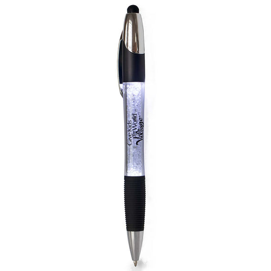 Light-up Crystal Illuminated Pen/Stylus