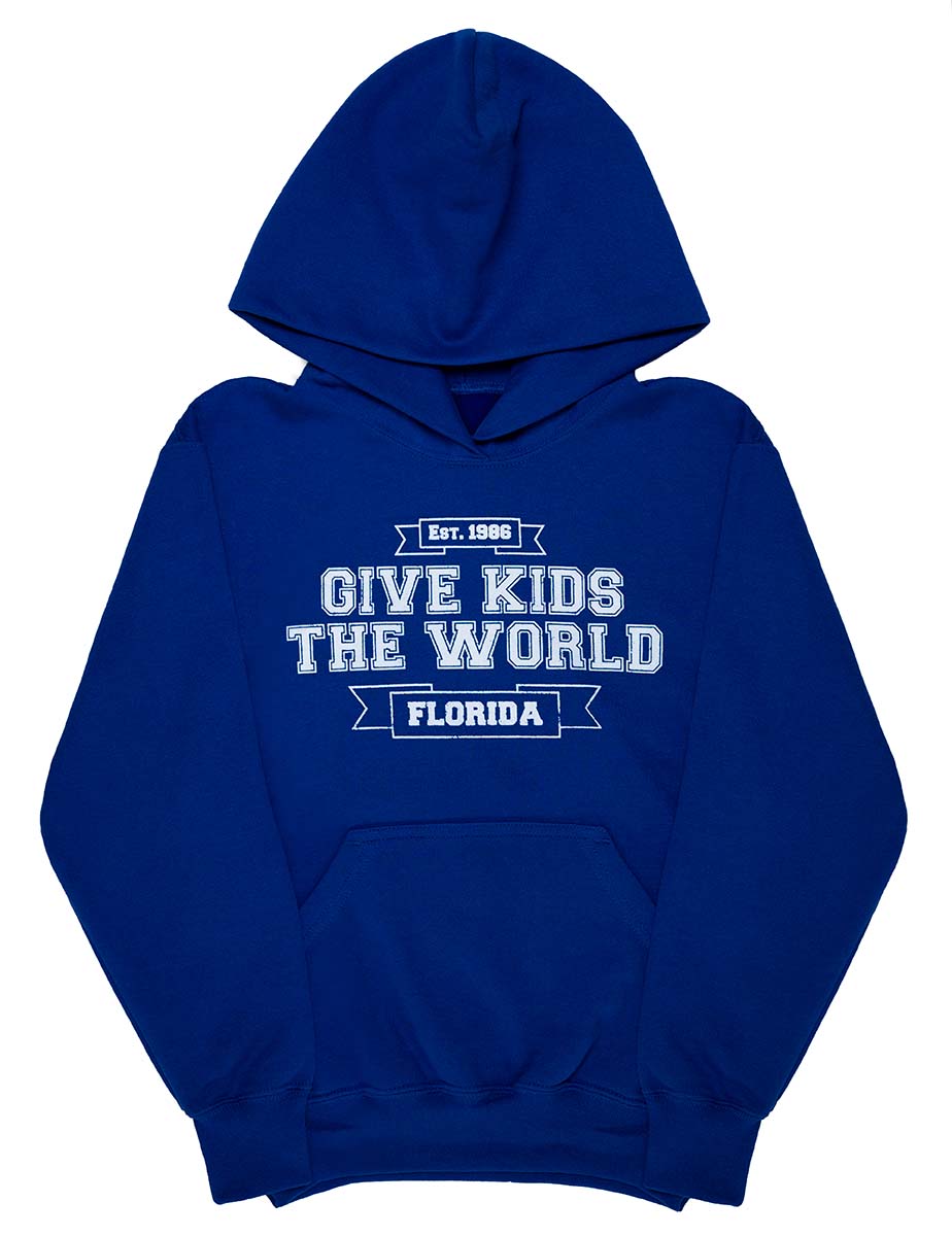 Youth Collegiate Logo Hooded Sweatshirt