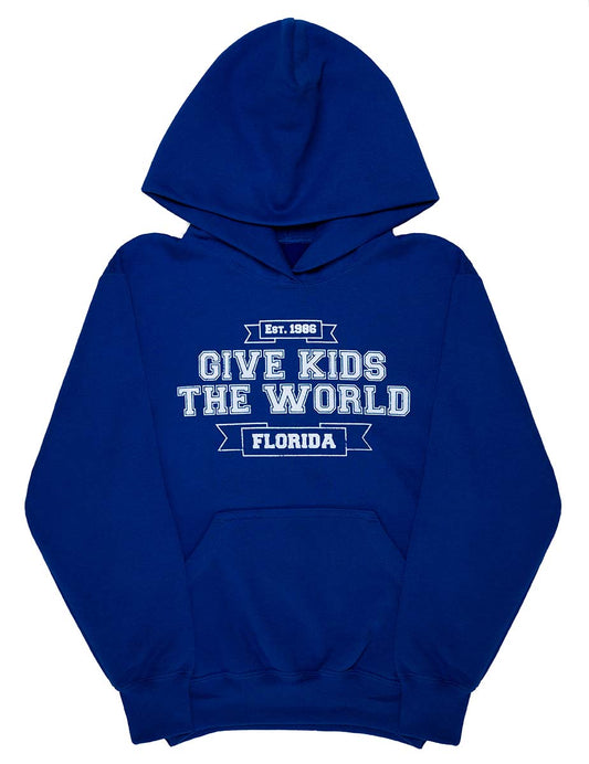 Youth Collegiate Logo Hooded Sweatshirt